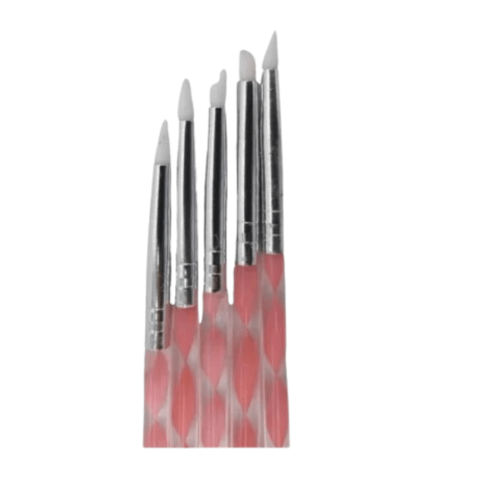 Set x 5 pinceles de silicona