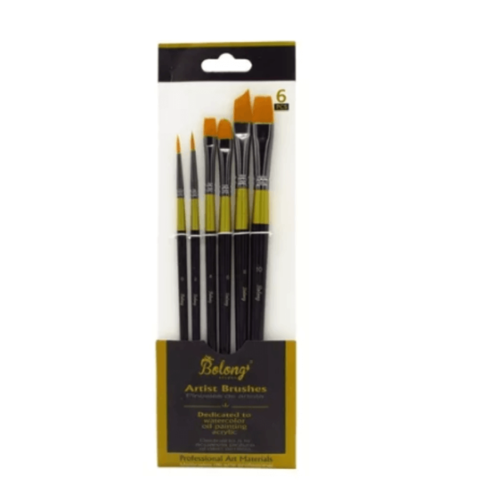 Set x 6 pinceles Bomeijia