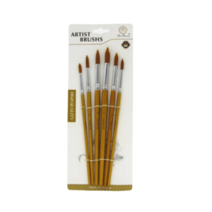 Set x 6 pinceles pluma Aritist brush