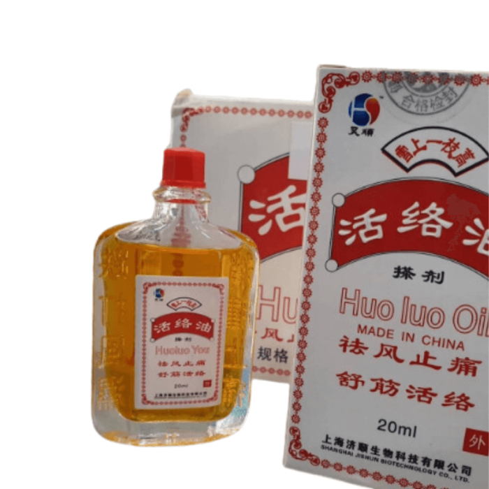 Aceite chino analgesico para dolor muscular