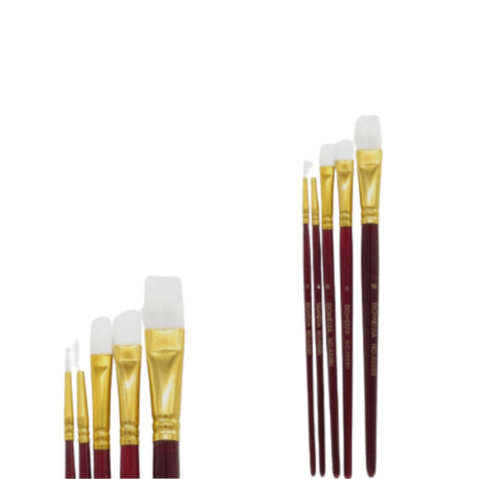 Set 5 pinceles bomejia calidad premium