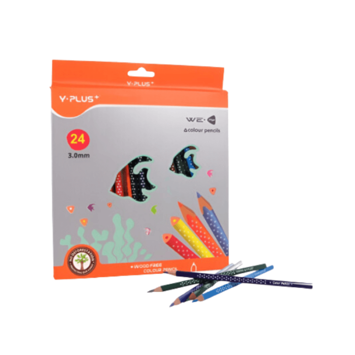 Lapices de color jumbo triangular x 12