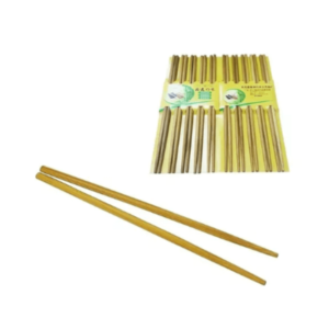 Set x 10 palitos chinos de bambu sushi 24cm