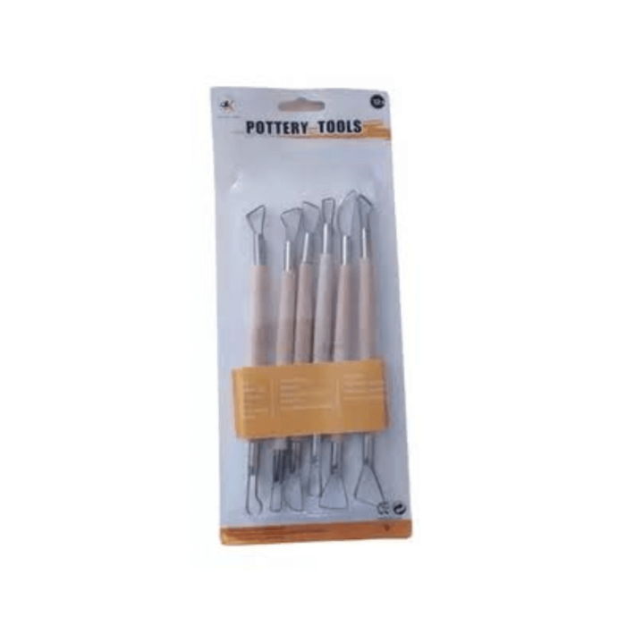 Set x 6 devastadores para modelado de ceramica