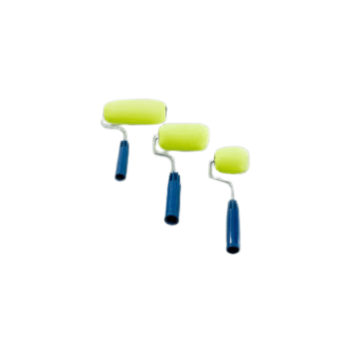 Set de rodillos de goma espuma x 3