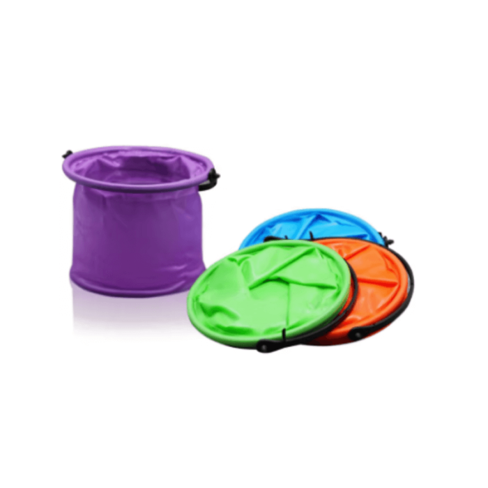 Cubo plegable multifuncional