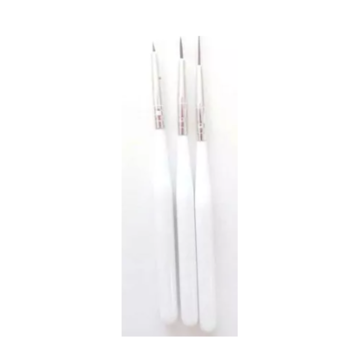 Pinceles liner x 3 varios largos