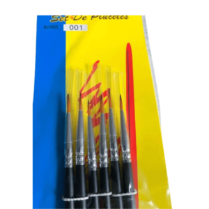 Pinceles liner ultra fino x 6