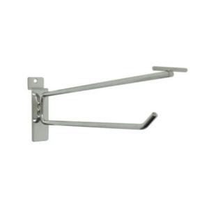 Gancho doble cromado