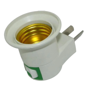 PORTALAMPARA CON ENCHUFE