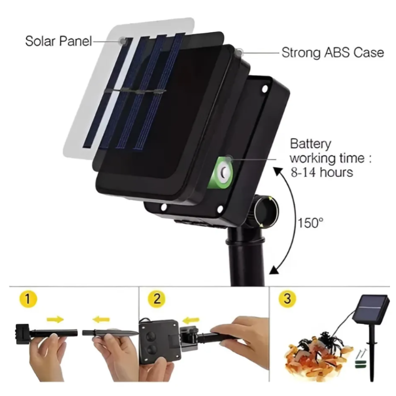 Guirnalda solar * 30 abejas calido exterior interior decoracion de jardin - Image 2