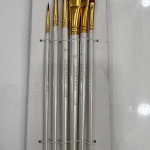 pincel*6 surtido xinbowen  mando blanco 22887