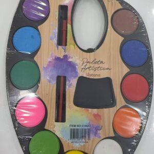 Blisters De Acuarelas Cbx Pastillas X 12 Colores Surtidas  514527 chico