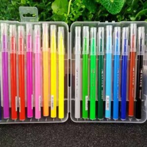 Plumas de acuarela lavable x 30 uds   23693