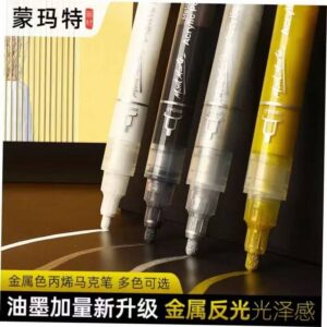 MARCADORES ACRILICOS METALICOS BATUMI *4PCS 24196