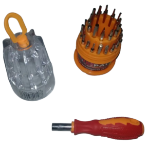 Set de 31 piezas de destornilladores para electronica