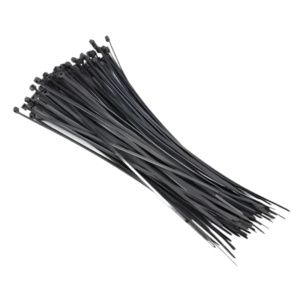 Precinto plástico para cable negro