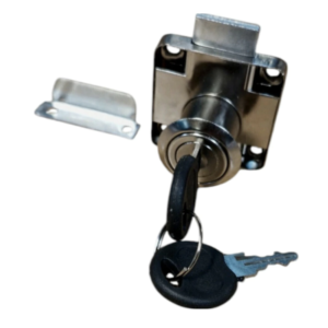 Cerradura para mueble cuadrada