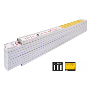 Cinta metrica de madera