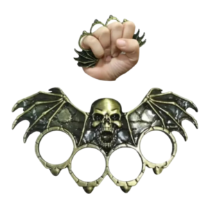 Manopla calavera puño americano defensa personal