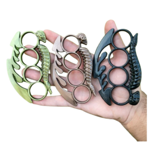 Manopla para defensa personal esqueleto