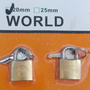 12 candados con llave de 20 mm exterior