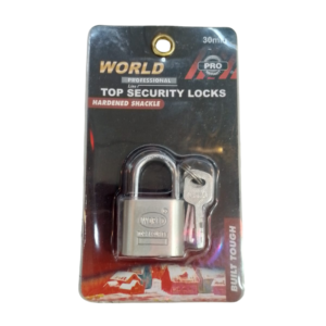 candado de seguridad con llave resistente