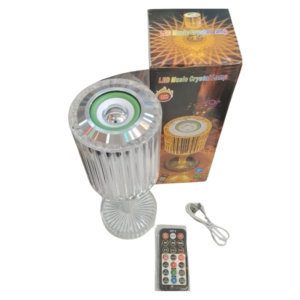 Lampara Velador Led Rgb Usb Mesa Escritorio Con Parlante