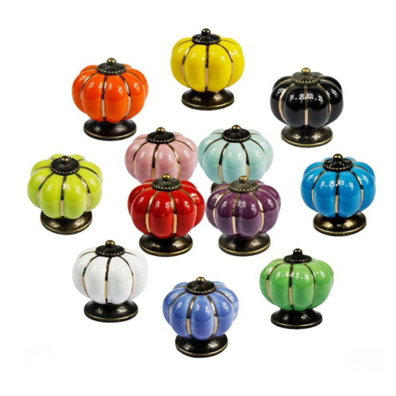 Tirador de ceramica estilo europeo